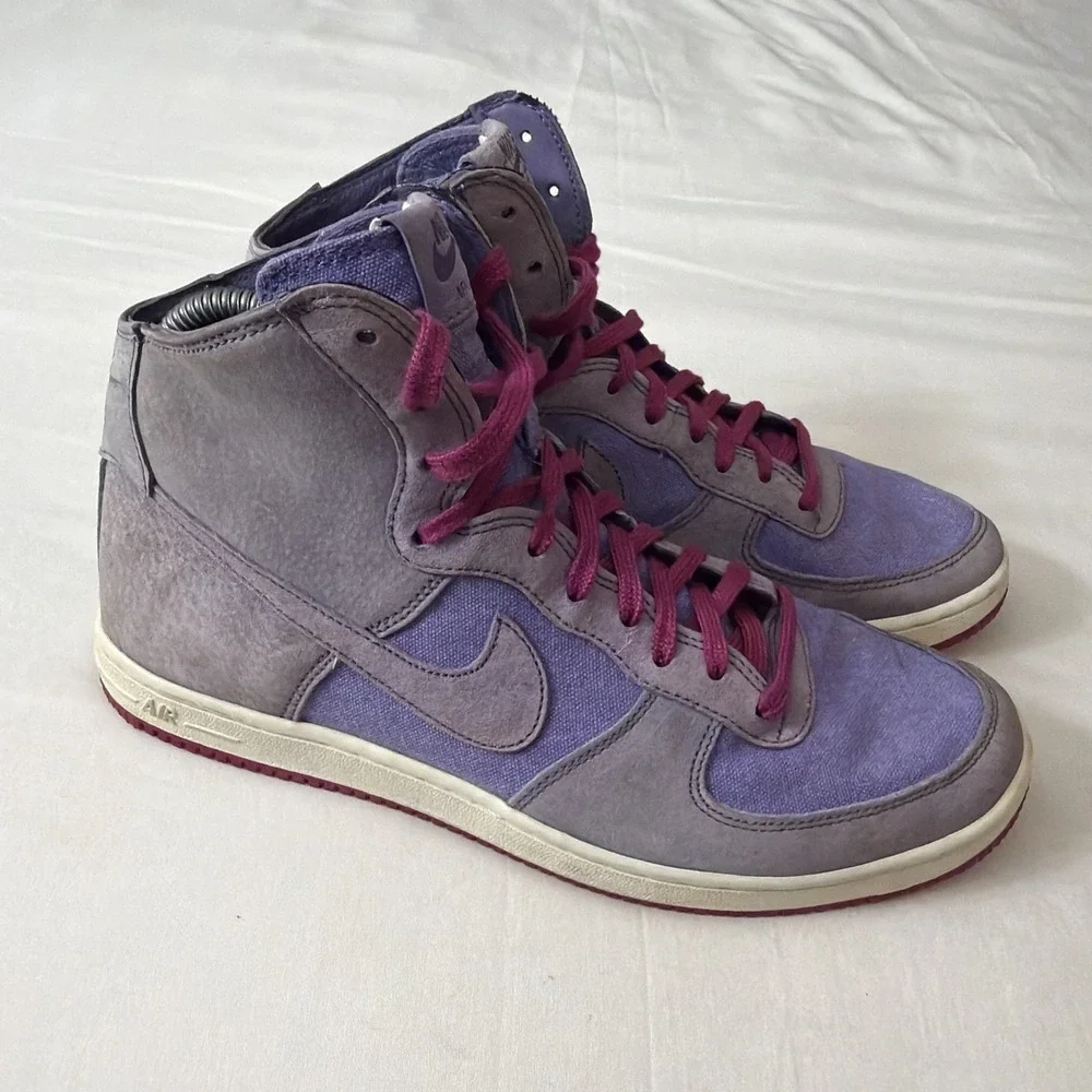 Nike Air Force 1 Light Hi Decons Purple/Rave Pink Women's‎ Size 9 M 538226-500